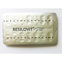 Resilovit pil - natuurlijk supplement om de negatieve effecten van hormonale anticonceptiemiddelen te minimaliseren.